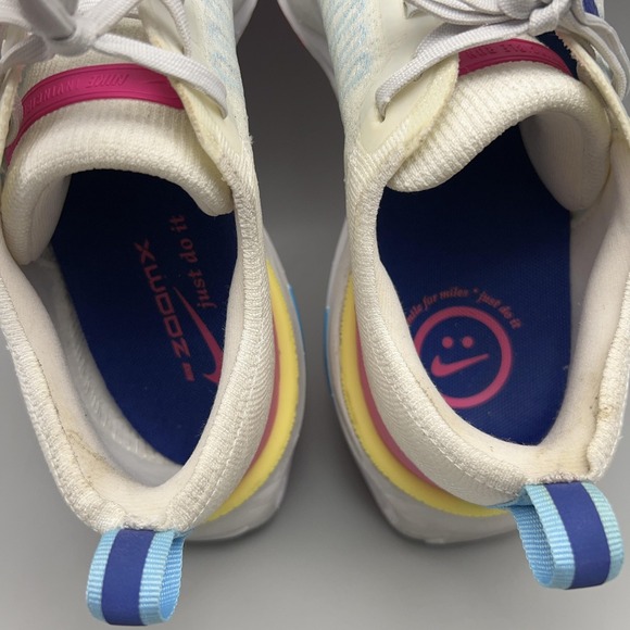 Nike Shoes Womens Size 9 ZoomX Invincible Run 3 White Blue Running DR2660-105 - Picture 10 of 14